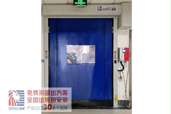 車間通道拉鏈快速門
