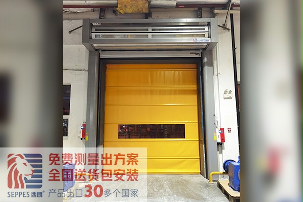 工作車間堆積式快速卷簾門